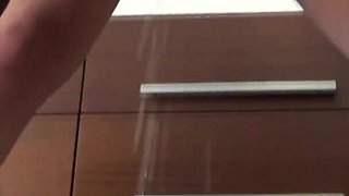 3 Girls Piss on Smirni in Kitchen