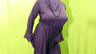 Indian beautiful hijabi muslim couple thirsty for fuck