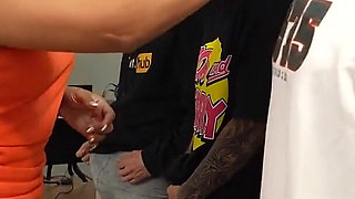 Nerd Guys Fuck Their Latina Boss with a Giant Ass and Fill Her Pussy and Face with Cum