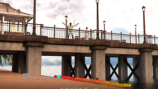 Domino Beach 1 - John Saves a Man's Life in the Beach After He Got Fired From His Previous Job (sfw)