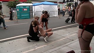Folsom Street Spectacle The Ultimate Humiliation Of Mona Wales - PublicDisgrace