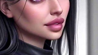 Goth Inspired Hentai Woman (slideshow)