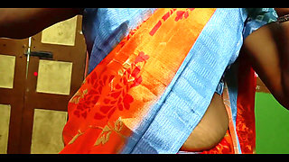 Ammu After Bath Dress Changing Showing Boobs