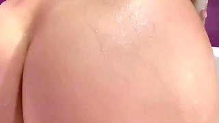 Cute amateur brunette naughty in solo jerking show on camera
