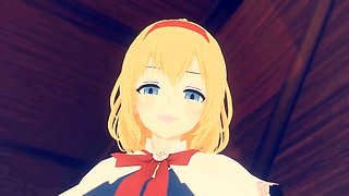 Vore pov, mmd touhou, giantess animation