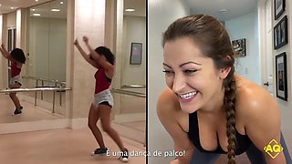 Dani Daniels Rebolando Gostoso Ouvindo Panic Do Brasil