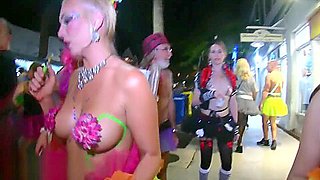 Pussy Flashing Street Sluts Sexy & Wild!