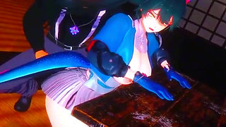 Arknights Endfield - Chen Gangbang Ntr Sex - 3D Hentai Animations