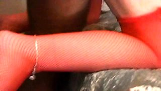 Gorgeous blonde housewife hardcore anal pounding in kitchen