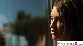 Gizelle Blanco Brunette Morning Sex with Big Tits and Big Dick Blowjob