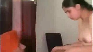 Indian Aunty Switching Cloths Take hold of and Plowing
