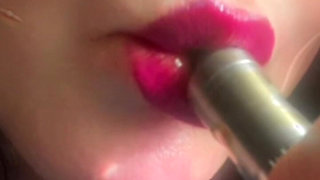 Smoking Hot Pink Seductive Lips & Slow Motion Vapor Bliss