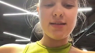 Training and Masturbate in the Gym