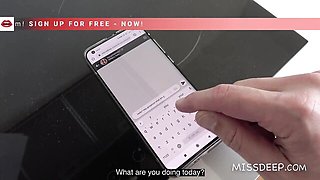 DIRTY DATING STORIES - brunette teen (18+) clip