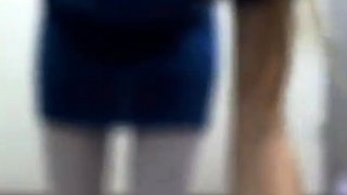 Amateur blonde girlfriend toyed and facialized