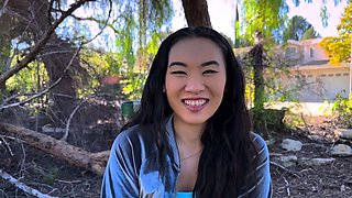 Real Teens - Bubble Butt Asian Teen Kimmy Kimm Flashing And