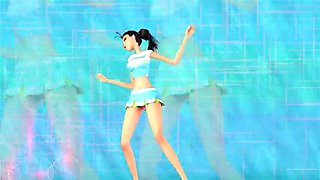 3DGSPOT - Huge-chested Trans Ladies Screws Some Humid Vaginas! ANIMATION HUMP!