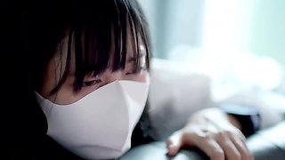 Sensual doggy sex with cute Japanese girl in school uniform