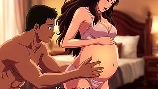Sensual Pregnant Oil Massage Turns Passionate Husband Worships His Glowing Pregnant wife