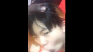 Japanese Masseuse's Blowjob Delight