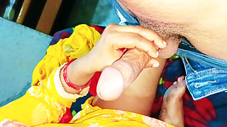 Indian sister-in-law's tight pussy fucking spoon position with clear Hindi voice-indian_viral_videos