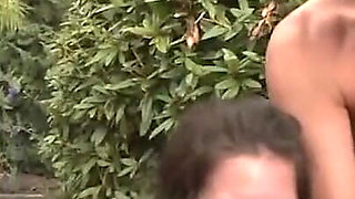 Amateur Cum Swallow and Gangbang Orgy in My Backyard with Many Girls