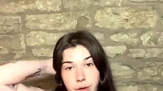 Brunette Big Boobs Masturbating