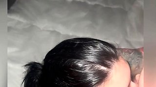 Hot Brunette Girlfriend POV Blowjob