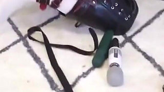 Mz14 - a Puppy Dressed in Jk Clothes Is Restrained and Whipped.