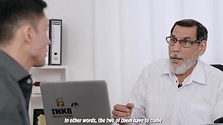 Young Argentine Woman with a Big Butt Seduces Her Boss
