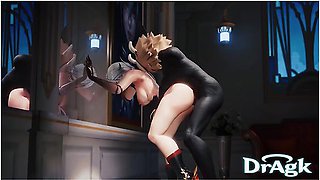 Arlecchino Gets Her Ass And Face Fucked By A Hilichurl - Genshin Impact 3d Animation Interracial Sex