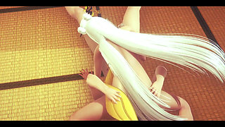 Genshin Impact Hentai - Ningguang Hard Sex in the Jade Chamber [handjob, Blowjob, 69, Fucked] - Japanese Asian Manga Anime Game