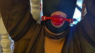 Ball Gagged and Touched up