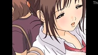 Horny Japanese Teacher Gives Her Student a Blowjob