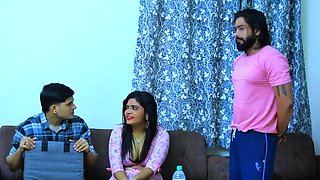 Desi Wife Cheats On Office Husband With Gym Guy - Hardcore Indian Bhabhi Anal & Doggy Style