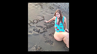 The Horny Anaduro12 on the Beach