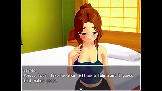 Naughty adventures with an ass-fuck dildo