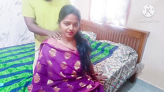 I Became My Step Son's Slut - Tamil Hot Oil Massage with Hardcore Fuck