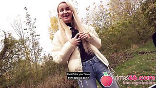 Tania's outside smut