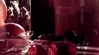 Beautiful blonde nanny and big boobed blonde MILF get pumped