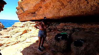 An Argentine Puta Gets Caught And Fucked In Public