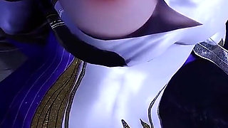 Beauty Lady the Bigboob Loop: 3D Infatuation - 3D Animation Hentai