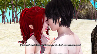 My Real Desire - Elaine Gives Alex a Slippery Handjob and Swallows His Cum