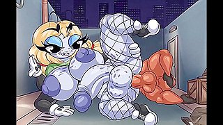 Car Toon - 2d Futa Furry Animated Compilation