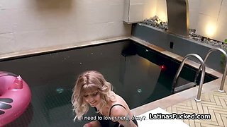 Smelling her panties n fucking her pussy