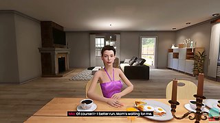 Mommy with big boobs brings the taste of seduction to playtime