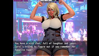 Hentai fun with a massive 3D monster cock in an animated adventure