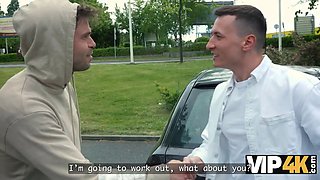 Vip4k. cougar with excellent natural figure got what she wanted