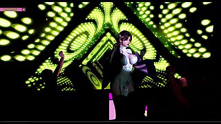 Beauty Dancer - 3D Animation