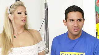 Romantic trailer with modest Jordan Kingsley and Demetri Xxx from Family Films